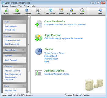 Express Invoice Free Invoicing Software for Win screenshot