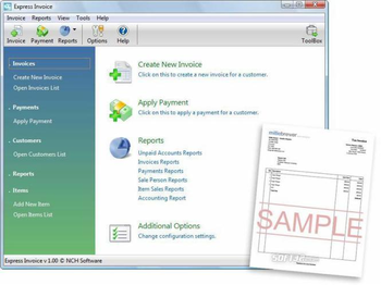 Express Invoice screenshot 2