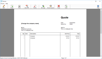 Express Invoice screenshot 7