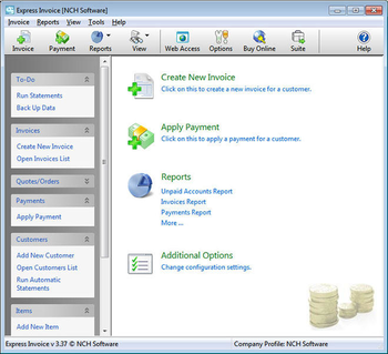 Express Invoice Professional Invoicing Software screenshot