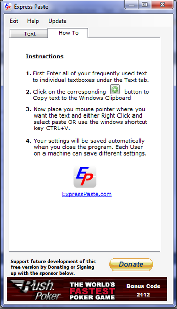 Express Paste screenshot