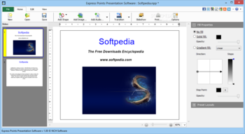 Express Points Presentation Software screenshot