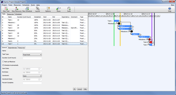 Express Project Business Project Manager screenshot