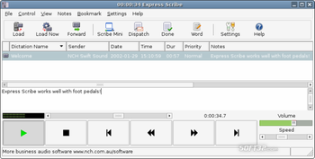 Express Scribe For Linux screenshot 2