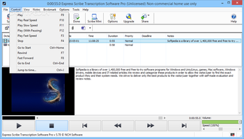 Express Scribe Transcription Software Pro screenshot 4