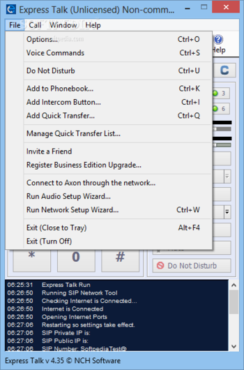 Express Talk (formerly Express Talk VoIP Softphone) screenshot 4