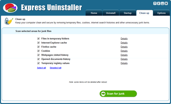 Express Uninstaller screenshot 4