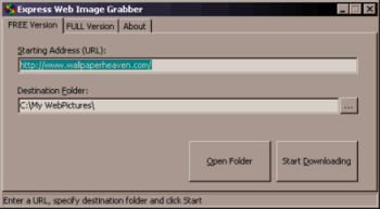 Express Web Image Grabber screenshot 2
