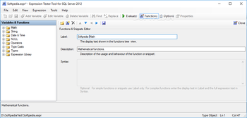 Expression Editor & Tester screenshot 8
