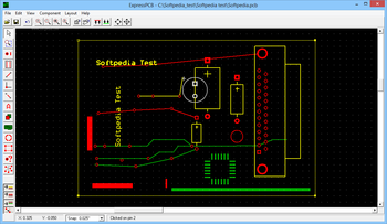ExpressPCB screenshot