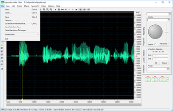 EXPStudio Audio Editor screenshot 2