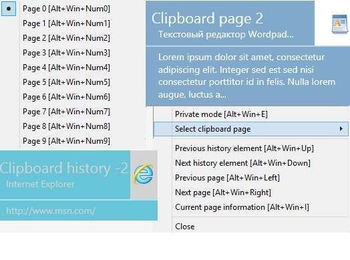 ExtClipboard screenshot