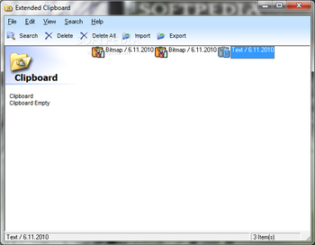 Extended Clipboard screenshot 2