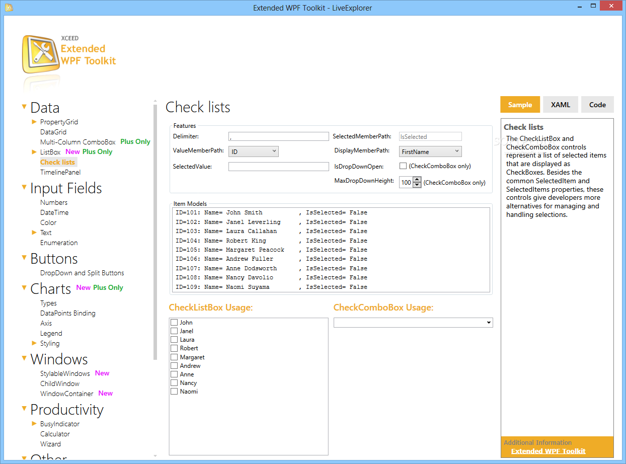 Wpf Toolkit Line Chart Example