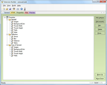 Extension Builder screenshot 3