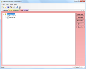 Extension Builder screenshot 4