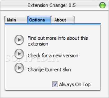 Extension Changer screenshot 2