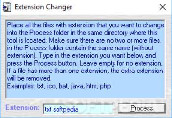 Extension Changer screenshot