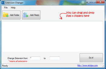 Extension Changer screenshot