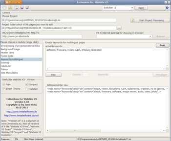 Extensions for Websitex5 screenshot 3