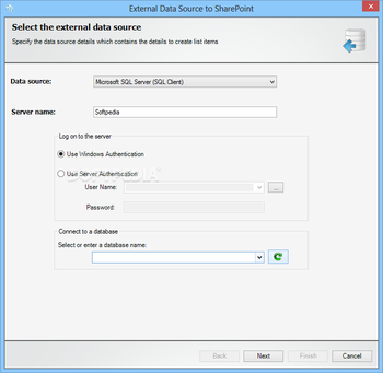 External Data Connector for SharePoint screenshot 3