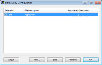 extFileCopy screenshot 2