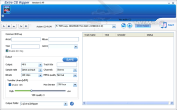 Extra CD Ripper screenshot 2