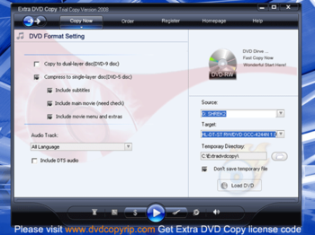 Extra DVD Copy screenshot 2