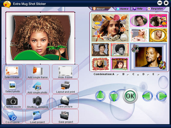 Extra Mug Shot Sticker screenshot 2