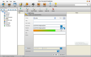 Extra Password Eudemon screenshot 3