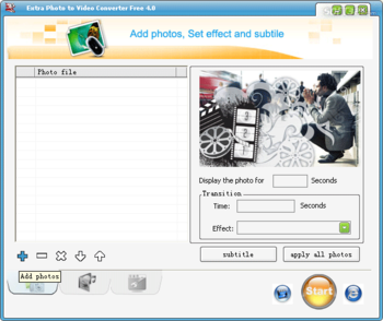 Extra Photo to Video Converter Free screenshot 2