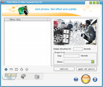 Extra Photo to Video Converter Free screenshot 3
