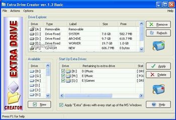 Extra Subst screenshot 2