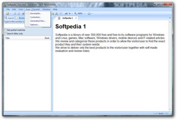 ExtraChm screenshot 4