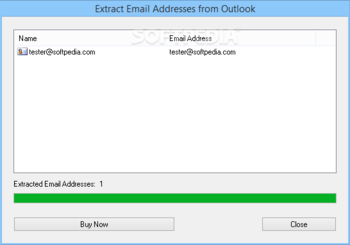 Extract Email Addresses from Outlook screenshot 3
