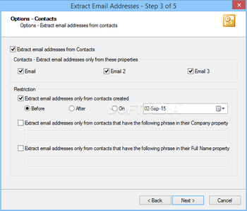 Extract Email Addresses from Outlook screenshot 6
