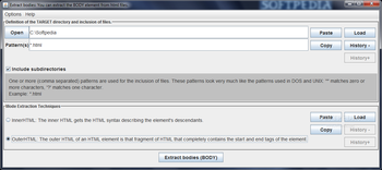 ExtractBody screenshot