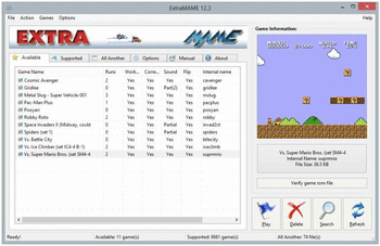 ExtraMAME screenshot