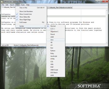 Extreme Editor screenshot 3