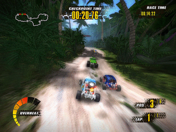 Extreme Jungle Racers screenshot