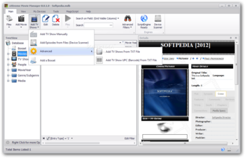 eXtreme Movie Manager screenshot 6