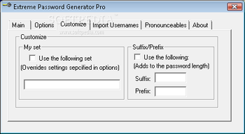Extreme Password Generator Pro screenshot 3