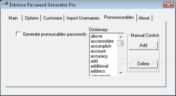 Extreme Password Generator Pro screenshot 5