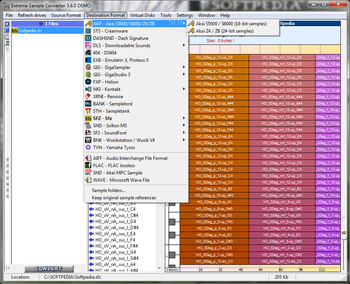 Extreme Sample Converter screenshot 3