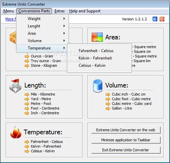 Extreme Units Converter screenshot 2