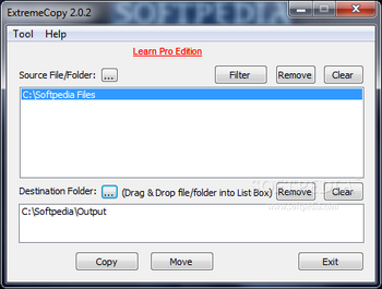 ExtremeCopy screenshot
