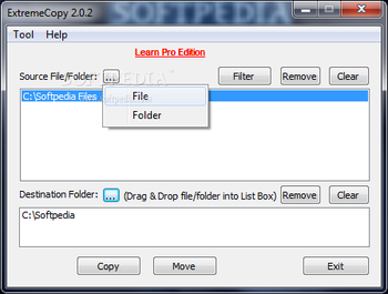 ExtremeCopy Portable screenshot