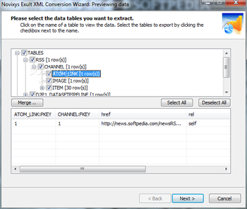 Exult XML Conversion Wizard screenshot 3