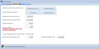 Eye Manager screenshot 3