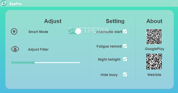 EyePro screenshot